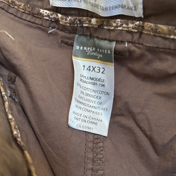 Denver Hayes Brown Wide Leg Pants - Picture 4 of 4